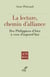 LA LECTURE, CHEMIN D'ALLIANCE
