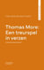 Thomas More: Een treurspel in verzen