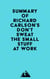 Summary of Richard Carlson's Don't Sweat the Small Stuff at Work