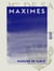 Maximes - 1678