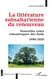 La littérature subsaharienne du renouveau - Nouvelles voies romanesques des Suds