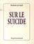 Sur le suicide