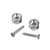Planet Waves - Lot de 2 straplocks chromés - EP202