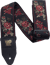 Sangle Ernie Ball - Jacquard - Polypropylène - Noir rouge 183 x 5 cm