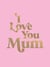 I Love You Mum - A Beautiful Gift to Give to Your Mum