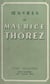 Œuvres de Maurice Thorez (9). Livre deuxième : mai-octobre 1935