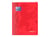 Cahier polypro Oxford - Rouge - 24 x 32 cm - Easybook - 96 pages grands carreaux