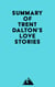Summary of Trent Dalton's Love Stories