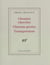 Chemins cherchés, Chemins perdus, Transgressions