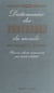 Dictionnaire des proverbes du monde