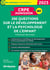 CRPE - Admission - Le développement et la psychologie de l'enfant : 200 questions - Concours 2026-2027