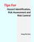 Tips for Hazard Identification, Risk Assessment and Risk Control