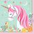 16 Serviettes Licorne 33 x 33 cm - Magical Unicorn