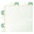 16 serviettes - 33 x 33 cm - Vert pastel