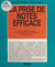 La prise de notes efficace