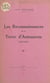 Les reconnaissances de la terre d'Antonaves (1268-1782)