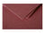 25 marque-places Pollen 85x80 mm - Bordeaux