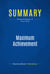 Summary: Maximum Achievement - Review and Analysis of Tracy's Book