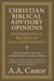 Christian Biblical Advisory Opinions: Vol. III – Saints and the Communion of the Faithful - Foundational Beliefs of Old Christianity, #3