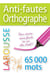 L'anti-fautes d'orthographe