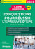 CRPE - Admission - Réussir l'épreuve d'EPS : 200 questions - Concours 2026-2027
