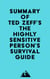 Summary of Ted Zeff's The Highly Sensitive Person's Survival Guide