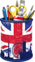 Ravensburger Puzzle 3D Pot à crayons - Union Jack