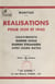 Réalisations pour 1939 et 1940 - Châtiments, guerre civile, guerre étrangère, avec leurs dates