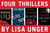 Four Thrillers by Lisa Unger - Beautiful Lies, Sliver of Truth, Black Out, Die for You