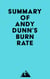 Summary of Andy Dunn's Burn Rate