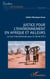 Justice pour l'environnement en Afrique et ailleurs - La cour internationale pour le climat (CIC)