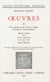 Œuvres II - Vers publiés après 1608 et inédits (classement chronologique)