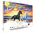 Peinture au numéro Oz International - Enjoy Art - Chevaux au crépuscule - 30 x 40 cm