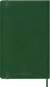Carnet - 13 x 21 cm - Moleskine - Pages unies - Vert mythe