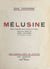 Mélusine - Féerie musicale, dicts et faits du Poitou