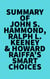 Summary of John S. Hammond, Ralph L. Keeney & Howard Raiffa's Smart Choices
