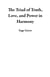 The Triad of  Truth, Love, and Power  in Harmony