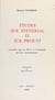 Études sur Stendhal et sur Proust - Recueillies par ses élèves en témoignage de leur reconnaissance