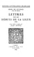 Lettres sur les débuts de la Ligue - 1585