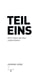 Teil Eins - Erste Ideen, wie man leben könnte