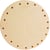 Fond de panier contreplaqué rond - d12cm 