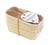 Lot de 4 mini moules à cake 12 cm en bois + 2 caissettes cuisson Mirontaine®