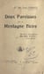 Deux paroisses de la Montagne Noire