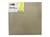 Lot de 3 Cartons toilés - 30 x 30 cm - lin naturel - Monali