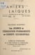 Colloque européen "Les jeunes et l'éducation permanente en Europe occidentale" - Strasbourg, 16 au 24 juillet 1973