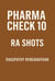 Pharma Check 10 - RA Shots