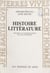 Histoire, littérature - Histoire et interprétation du fait littéraire