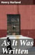 As It Was Written - A Jewish Musician's Story