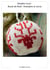 Modèle tricot : Boule de Noël Rodolphe