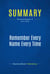 Summary: Remember Every Name Every Time - Review and Analysis of Levy's Book